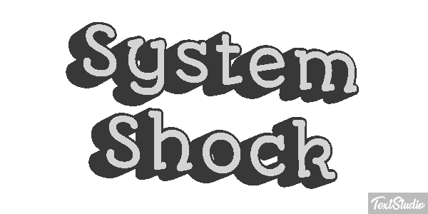 System Shock Efekt tekstowy