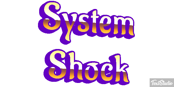 System Shock Efekt tekstowy