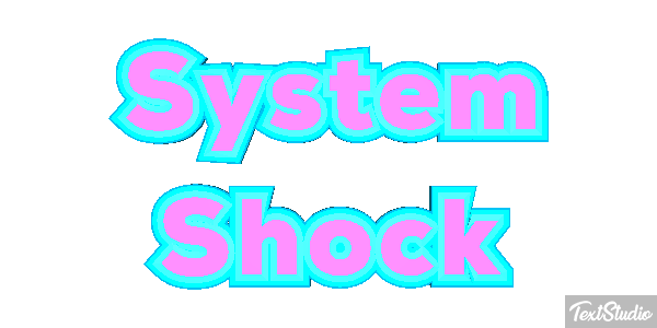 System Shock Efekt tekstowy