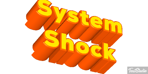 System Shock Efekt tekstowy