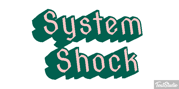 System Shock Efekt tekstowy