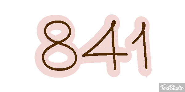 841 Efekt tekstowy