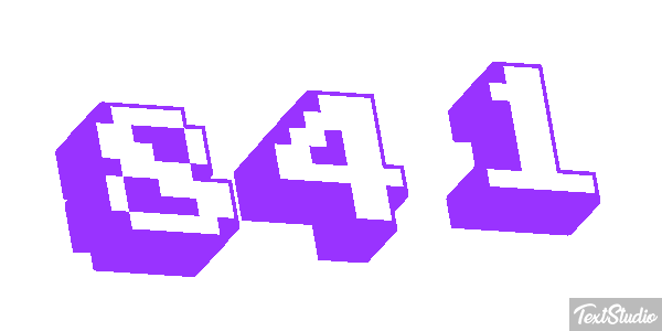 841 Efekt tekstowy