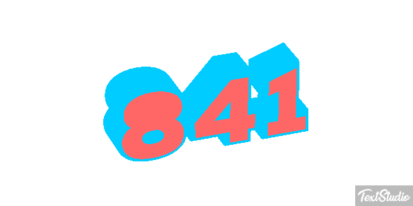 841 Efekt tekstowy