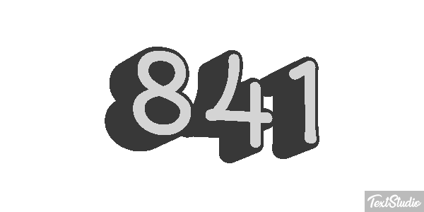 841 Efekt tekstowy