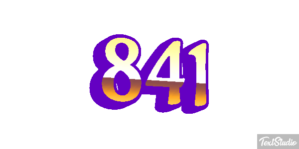 841 Efekt tekstowy