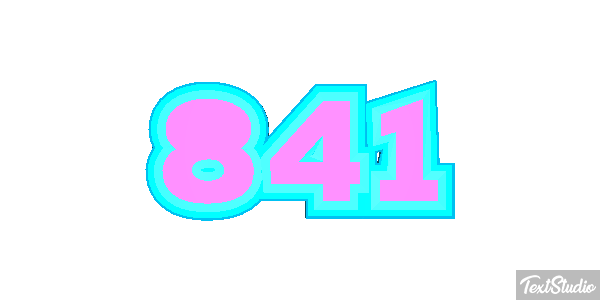 841 Efekt tekstowy