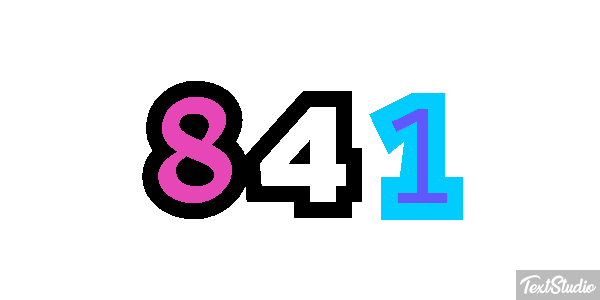 841 Efekt tekstowy