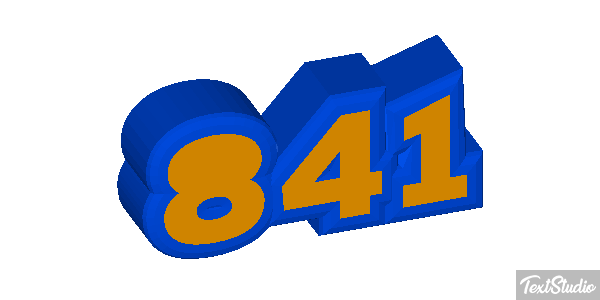 841 Efekt tekstowy
