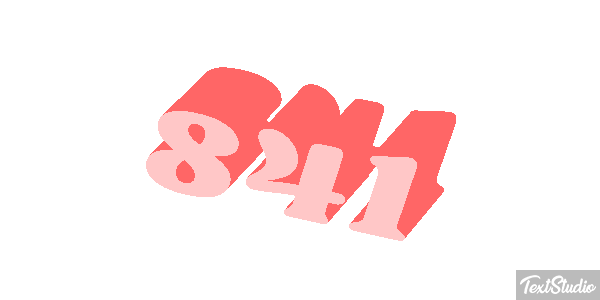 841 Efekt tekstowy