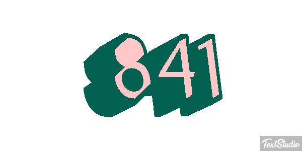 841 Efekt tekstowy