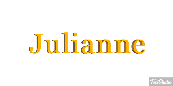 Julianne Text effect