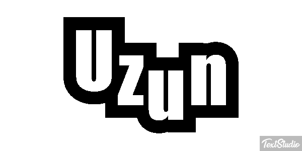 Uzun Effetto testo