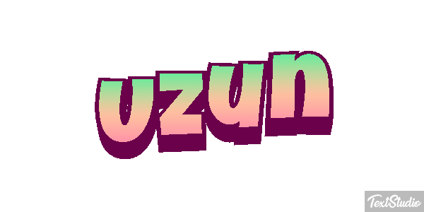 Uzun Effetto testo
