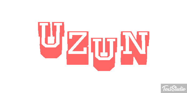 Uzun Effetto testo