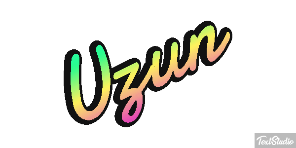 Uzun Effetto testo