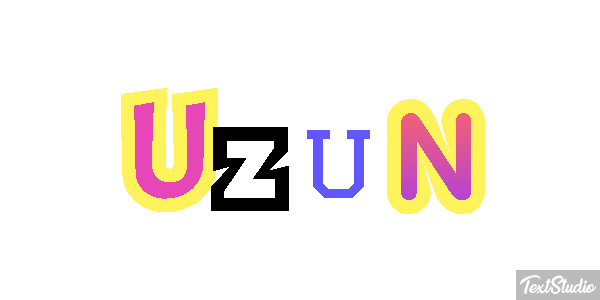 Uzun Effetto testo