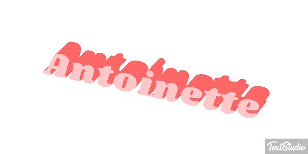 Antoinette Efecto de texto