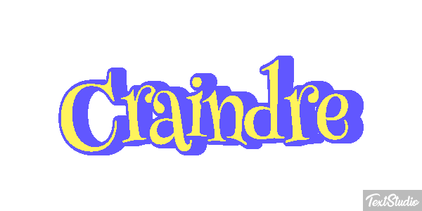 Craindre Effetto testo
