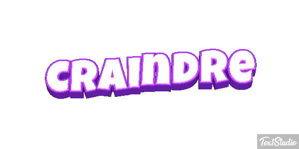 Craindre Effetto testo