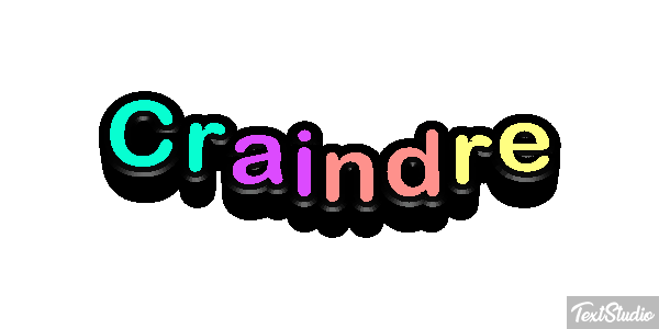 Craindre Effetto testo