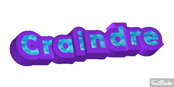 Craindre Effetto testo