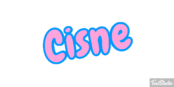 Cisne Efeito do texto