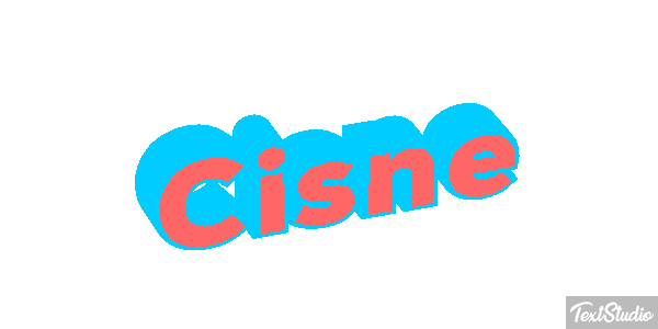 Cisne Efeito do texto
