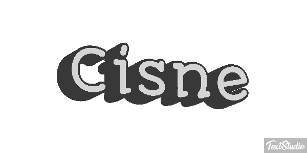 Cisne Efeito do texto