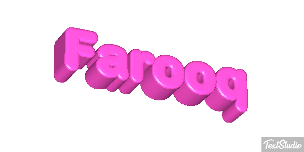 Farooq Text effect