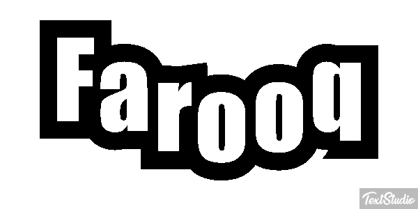 Farooq Text effect