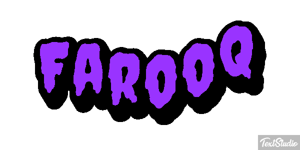 Farooq Text effect