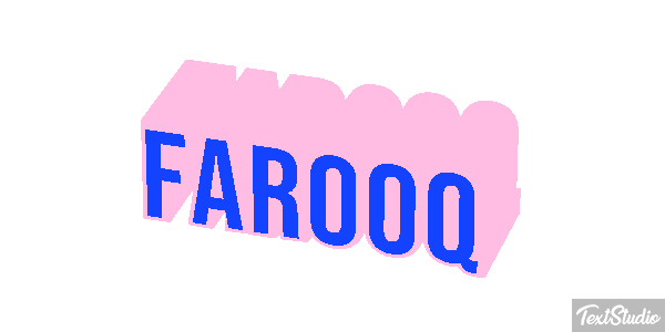 Farooq Text effect
