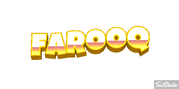 Farooq Text effect