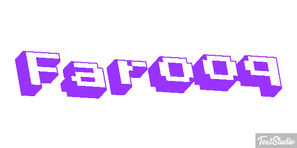 Farooq Text effect