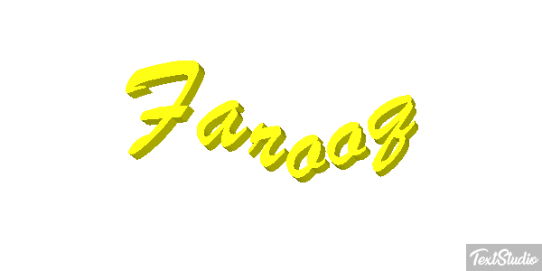 Farooq Text effect