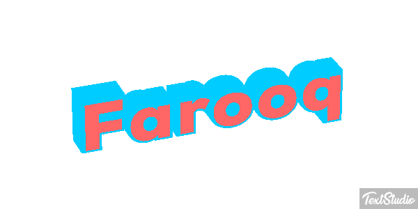 Farooq Text effect