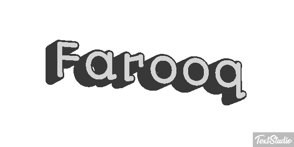 Farooq Text effect
