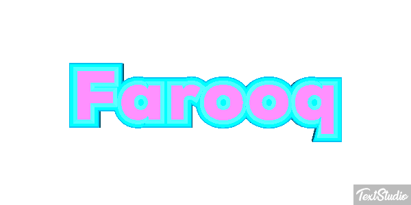 Farooq Text effect