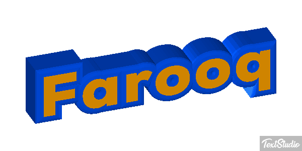 Farooq Text effect