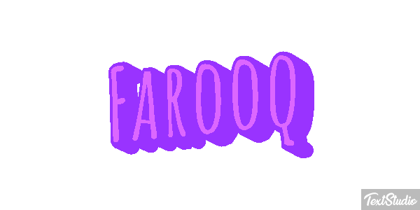 Farooq Text effect
