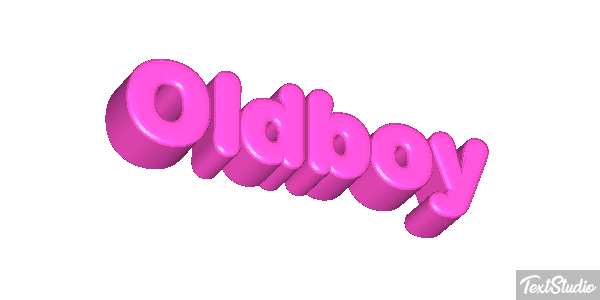 Oldboy Efekt tekstowy