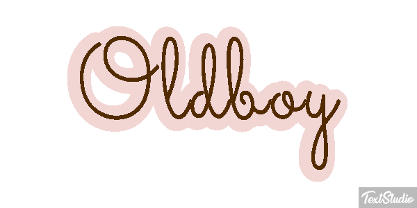 Oldboy Efekt tekstowy