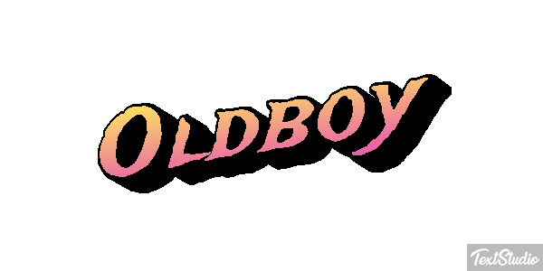 Oldboy Efekt tekstowy
