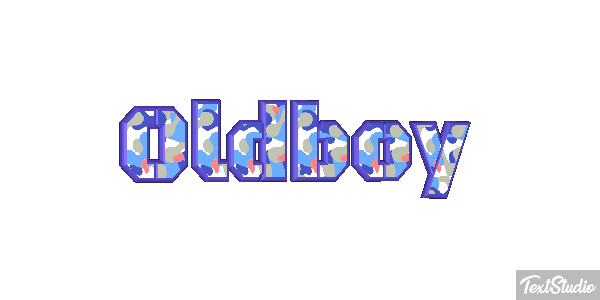 Oldboy Efekt tekstowy