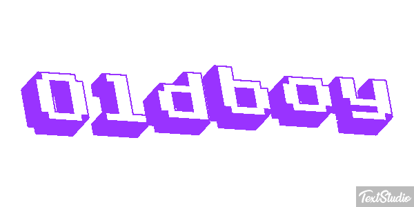 Oldboy Efekt tekstowy