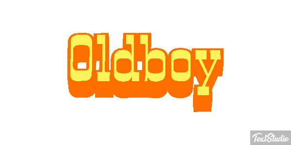 Oldboy Efekt tekstowy