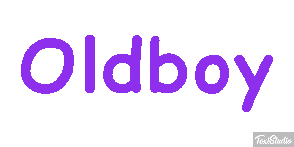 Oldboy Efekt tekstowy