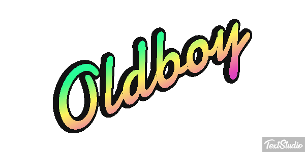 Oldboy Efekt tekstowy