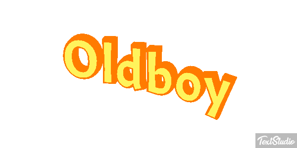 Oldboy Efekt tekstowy